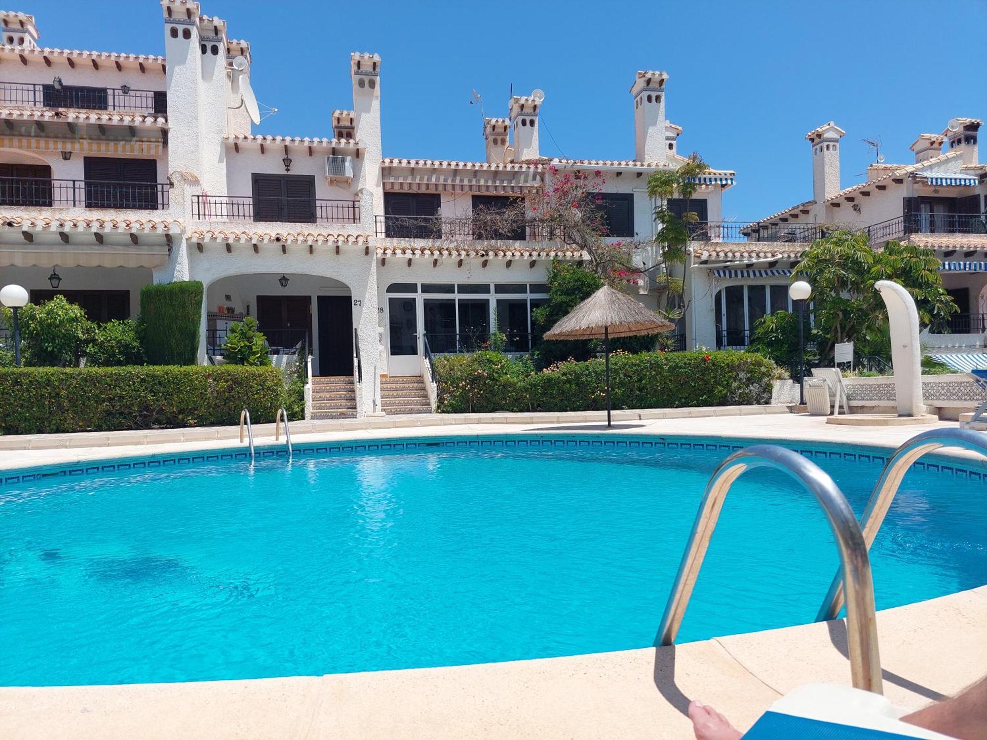 Casa Billarose - Lovely House Overlooking Pool & Walking Distance To The Beach And Restaurants Cabo Roig Zewnętrze zdjęcie